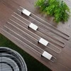 BBQ Vaggan Plieninių Iešmų Rinkinys 36 cm Dvigubi 4 vnt.