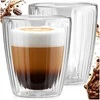Dviejų sienelių stiklinės 230 ml, 2 vnt. - Kavos ir arbatos