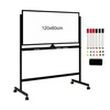 Dvipusė magnetinė mobilioji lenta 120 x 60 cm