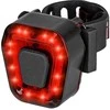 Dviračio galinis žibintas 14 LED, juodas, USB įkrovimas