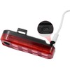 Verk Group Dviračio galinis žibintas LED su USB įkrovimu