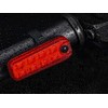 Verk Group Dviračio galinis žibintas LED su USB įkrovimu