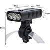 Bikuva.lt Front bike light led cree xm-l t6
