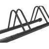 Dviračių stovas 3 dviračiams, universalus, 106,5 x 32,5 x 22,5 cm, juodas