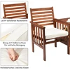 Dvivietė sofa ir kavos staliukas 3 vnt.
