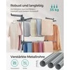 Songmics 4 lygių skalbyklė su sulankstomais sparnais ir ratukais pilka