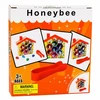 Lean Toys Edukacinis žaislas avilys su pincetu, įvairių spalvų, 7 bitės