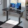 Songmics Elektrinis aukščio reguliuojamas rašomasis stalas 120,1 x 60 cm