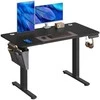 Songmics Elektrinis aukščio reguliuojamas rašomasis stalas 120,1 x 60 cm