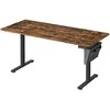 Songmics Elektrinis aukščio reguliuojamas rašomasis stalas 70 x 160 x (72-120) cm