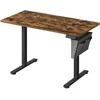 Songmics Elektrinis aukščio reguliuojamas rašomasis stalas 60 x 120 x (72-120) cm