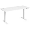 Songmics Elektrinis aukščio reguliuojantis rašomasis stalas 140 x 80 cm
