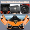 Elektrinis automobilis 12 V oranžinis