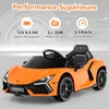 Elektrinis automobilis 12 V oranžinis