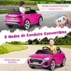 Elektrinis automobilis Audi SQ8 rožinis