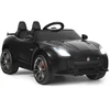 Elektrinis automobilis juodas
