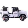 Lean Cars Elektrinis automobilis Mercedes G63 baltas