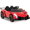 Elektrinis automobilis raudonas