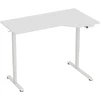 Elektrinis kampinis rašomasis stalas su 3 atminties pozicijomis, 140 x 80 x 72–120 cm
