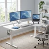Elektrinis kampinis rašomasis stalas su 3 atminties pozicijomis, 140 x 80 x 72–120 cm