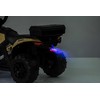 Lean Cars Elektrinis keturatis vaikams, juodas