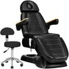 Activeshop Elektrinis kosmetologinis krėslas SILLON Lux 273B + juoda kėdė 304