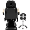 Activeshop Elektrinis kosmetologinis krėslas SILLON Lux 273B + juoda kėdė 304