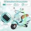 Elektrinis motociklas vaikams žalias