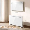 Elektrinis panelinis šildytuvas su „Wi‑Fi“, 1500 W, baltas, 70 × 21,5 × 43,5 cm
