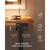 Songmics Elektrinis rašomasis stalas 120 × 60 × 72–120 cm