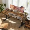 Songmics Elektrinis rašomasis stalas 160 x 80 cm