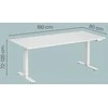 Songmics Elektrinis rašomasis stalas 180 x 80 cm
