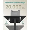 Songmics Reguliuojamo aukščio stalas 180 x 80 x 72-120cm