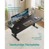 Songmics Elektrinis reguliuojamo aukščio rašomasis stalas 180 × 80 cm