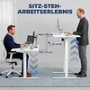 Elektrinis reguliuojamo aukščio rašomasis stalas, 140 x 70 x 72–120 cm