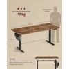 Songmics Reguliuojamo aukščio stalas 180 x 80 x 72-120cm