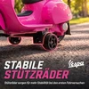 Elektrinis vaikiškas motociklas Mini Vespa GTS su ličio akumuliatoriumi, rožinis, 66,5 × 38 × 52 cm
