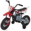 Elektrinis vaikų motociklas 12V raudonas
