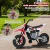 Elektrinis vaikų motociklas 12V raudonas
