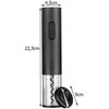 Electric corkscrew wine opener cutter