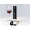 Electric corkscrew wine opener cutter
