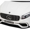 Homcom Mercedes-Benz AMG GLA45 licencijuotas vaikiškas elektrinis automobilis su nuotolinio valdymo pulteliu, MP3, saugos diržais, 37-60 mėn., baltos spalvos