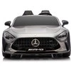 Lean Cars Elektromobilis Mercedes GT63 AMG 24V pilkas