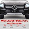 Elektromobilis Mercedes‑Benz GLC Coupe juodas