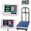 Elektroninės platforminės svarstyklės su atlošu 100 kg, 30x40 cm
