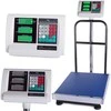 Elektroninės platforminės svarstyklės su atrama, 300 kg, 40x50 cm