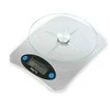 Elektroninės virtuvinės svarstyklės su grūdinto stiklo platforma 5kg/1 g