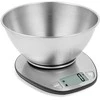 Elektroninės virtuvinės svarstyklės su metaline dubeniu 5kg/1 g