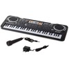 Electronic organ for baby keyboard microphone
