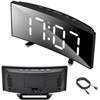 Elektroninis laikrodis su LED ekranu ir termometru DT-6507